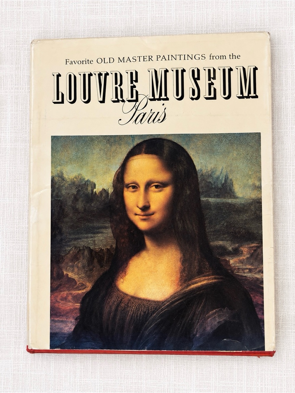 Vintage 1979 Louvre Museum Old Master Paintings Hardcover Art Book